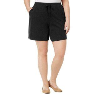2 Pairs Karen Scott Sport Shorts Plus Size 2X NWT